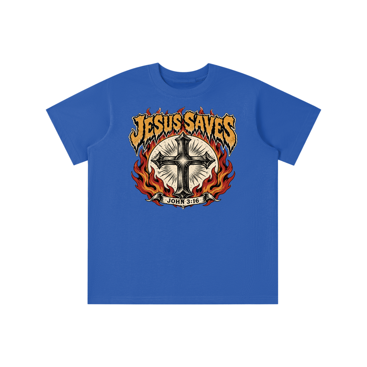 Jesus saves youth T-shirt