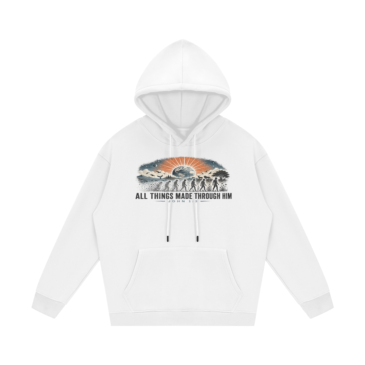 All things made through him Hoodie