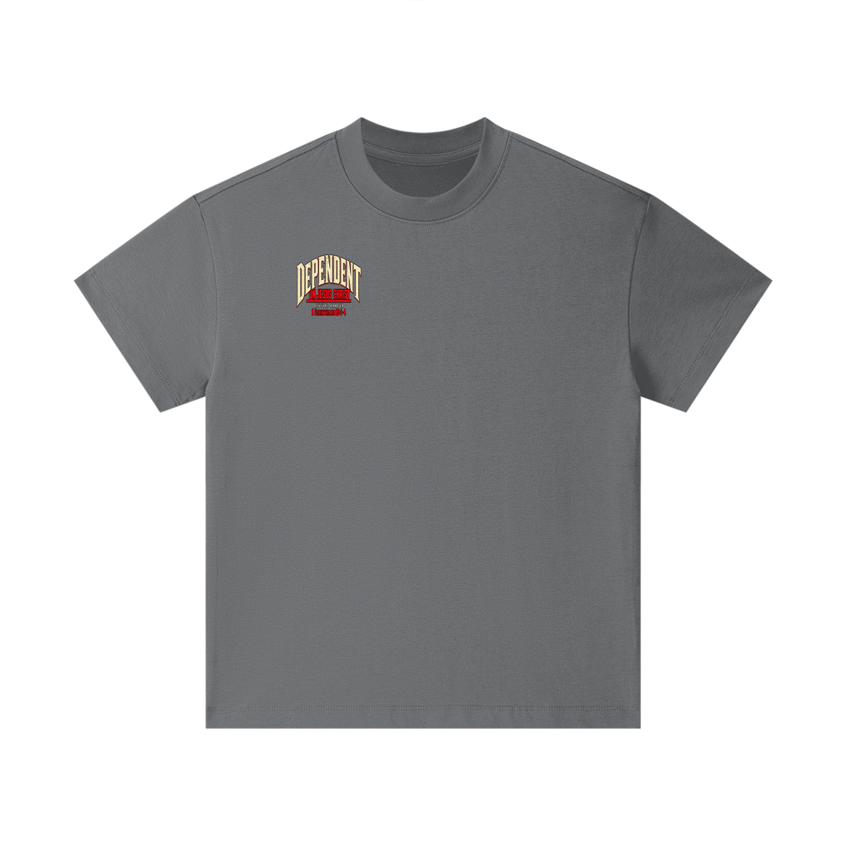 DEPENDANT ON JESUS CHRIST Kids T-Shirt
