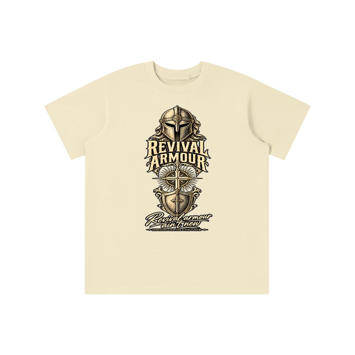 Revival armour ain't new EPHESIANS CHAPTER 6 AIN'T NEW youth T-shirt