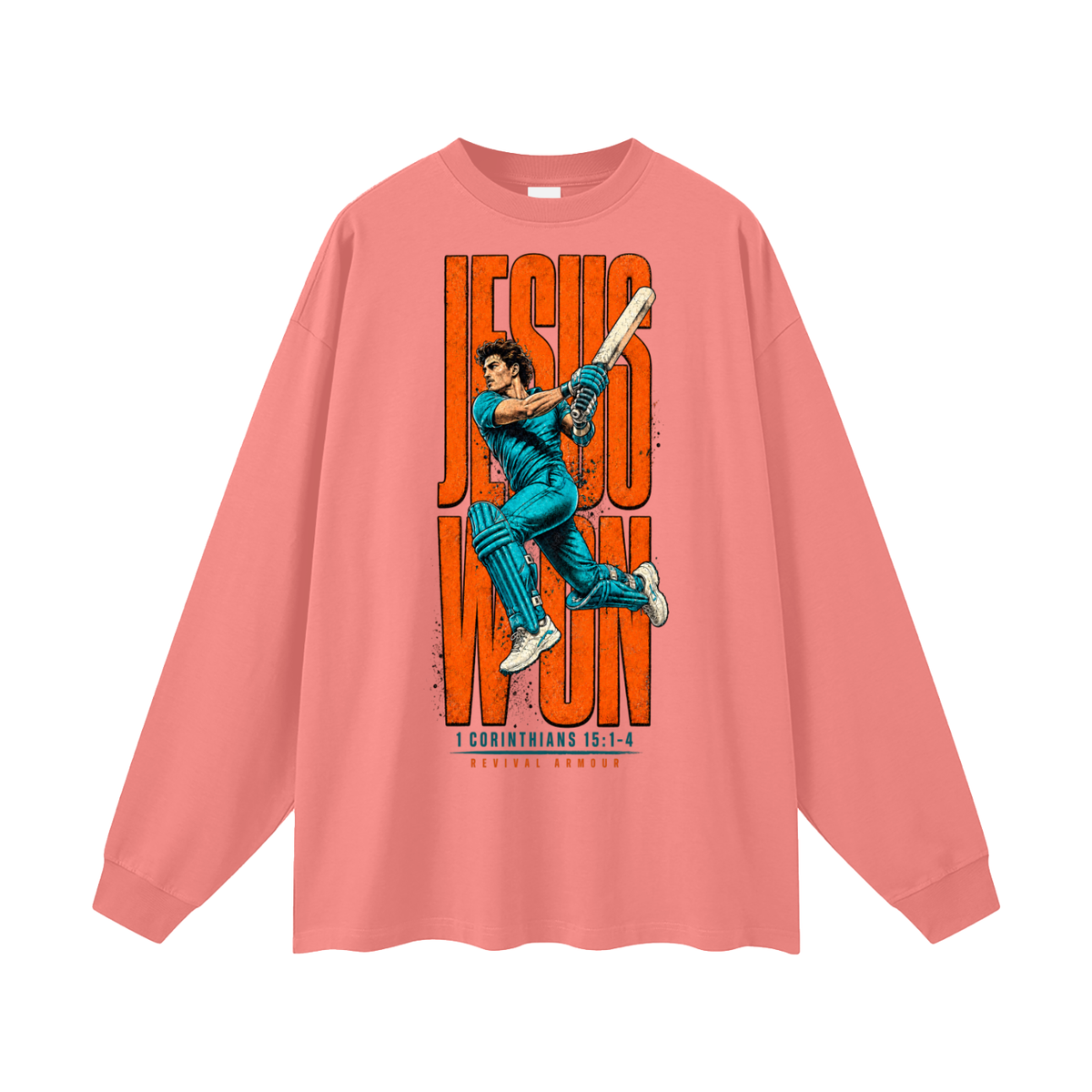 Jesus Won Long Sleeve T-Shirt