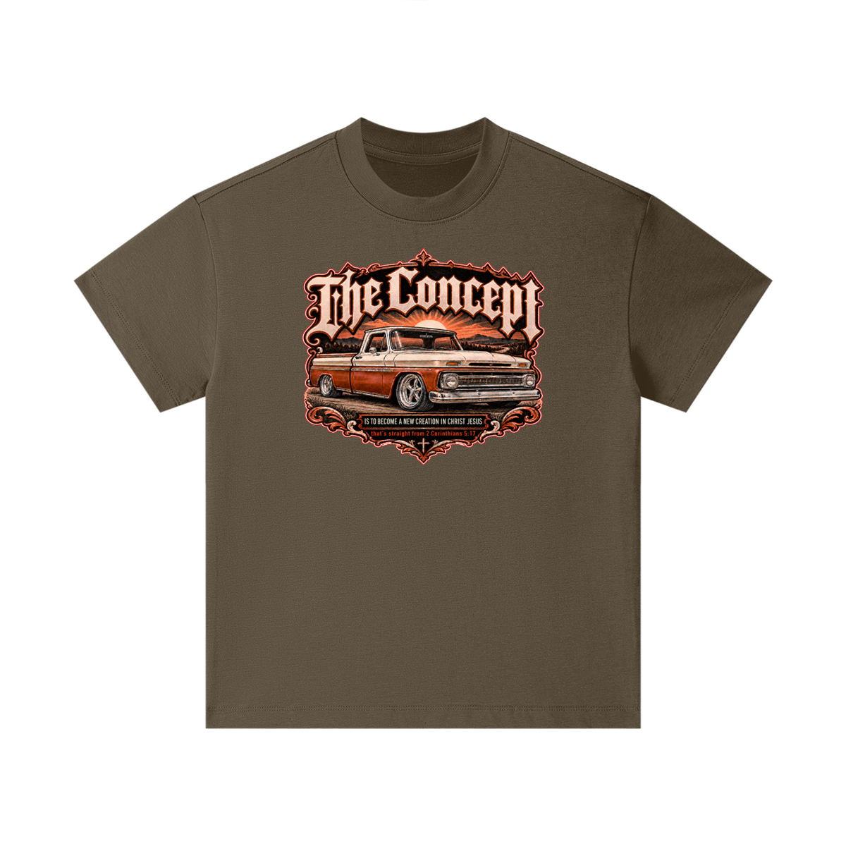 The Concept IS TO BECOME A NEW CREATION IN CHRIST JESUS that's straight from 2 Corinthians 5:17 Kids T-Shirt