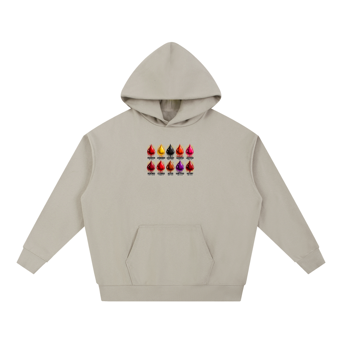 10 BLOOD LOGOS Hoodie