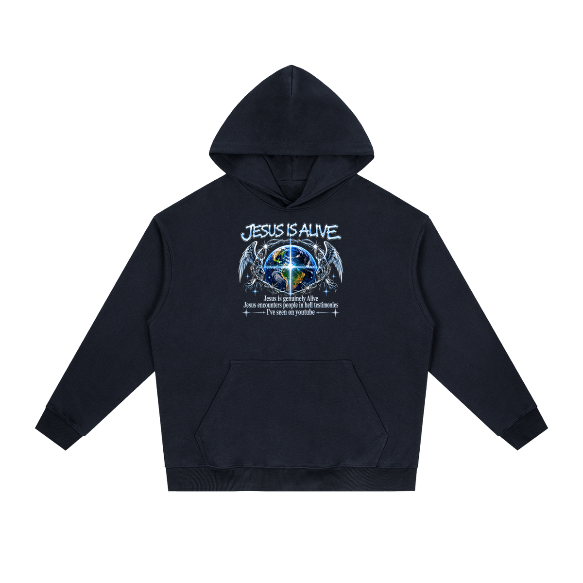 JESUS IS ALIVE Jesus is genuinely Alive Jesus encounters people in hell testimonies I've seen on youtube Hoodie