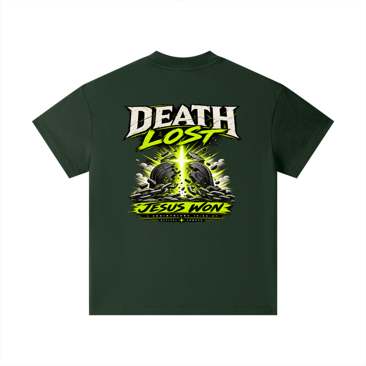 Death Lost Jesus Won Kids T-Shirt