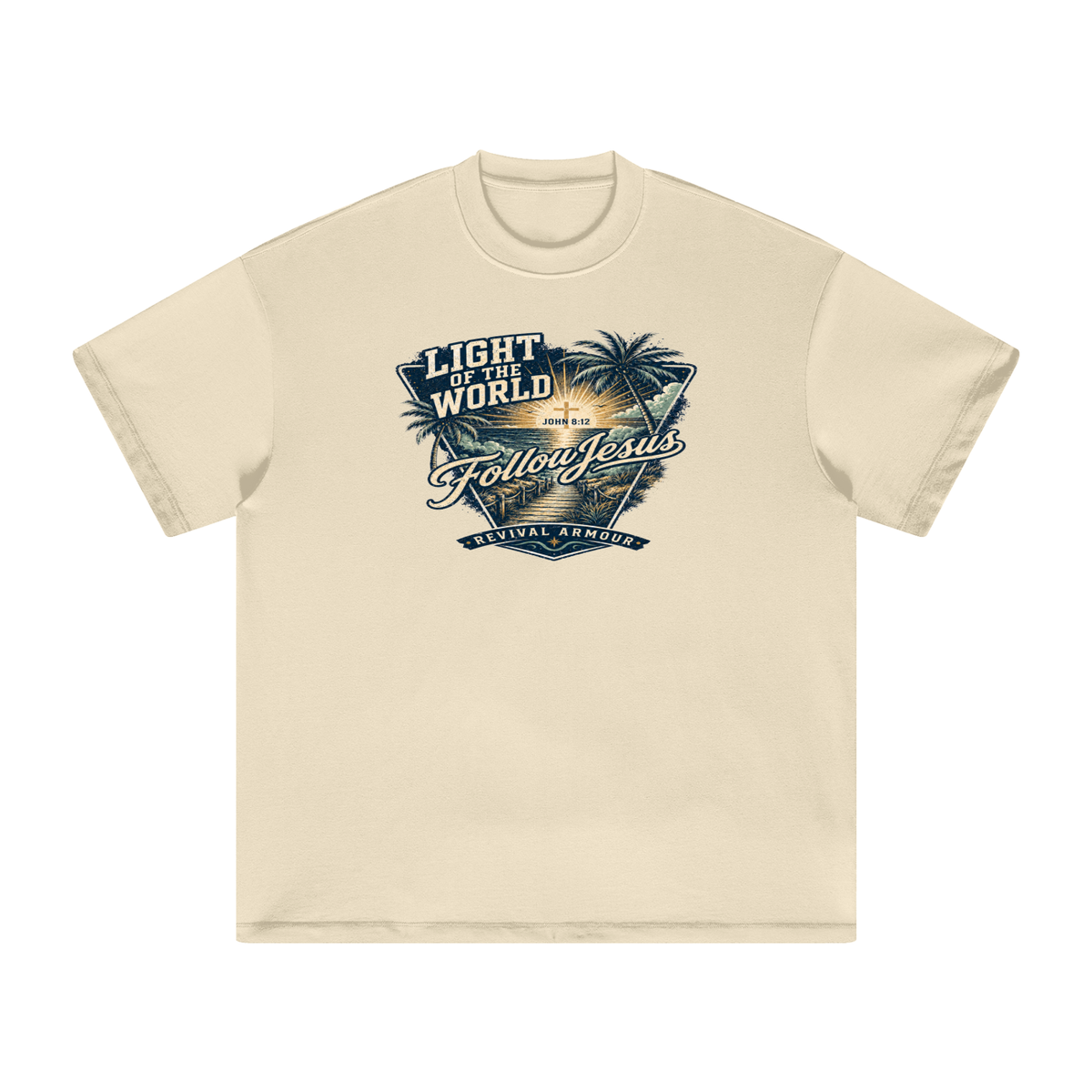 LIGHT OF THE WORLD FOLLOW JESUS REVIVAL ARMOUR T-Shirt