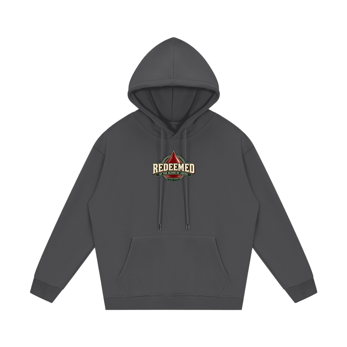 REDEEMED BY THE BLOOD OF JESUS -REVIVAL ARMOUR- -EPHESIANS 1:7- Hoodie