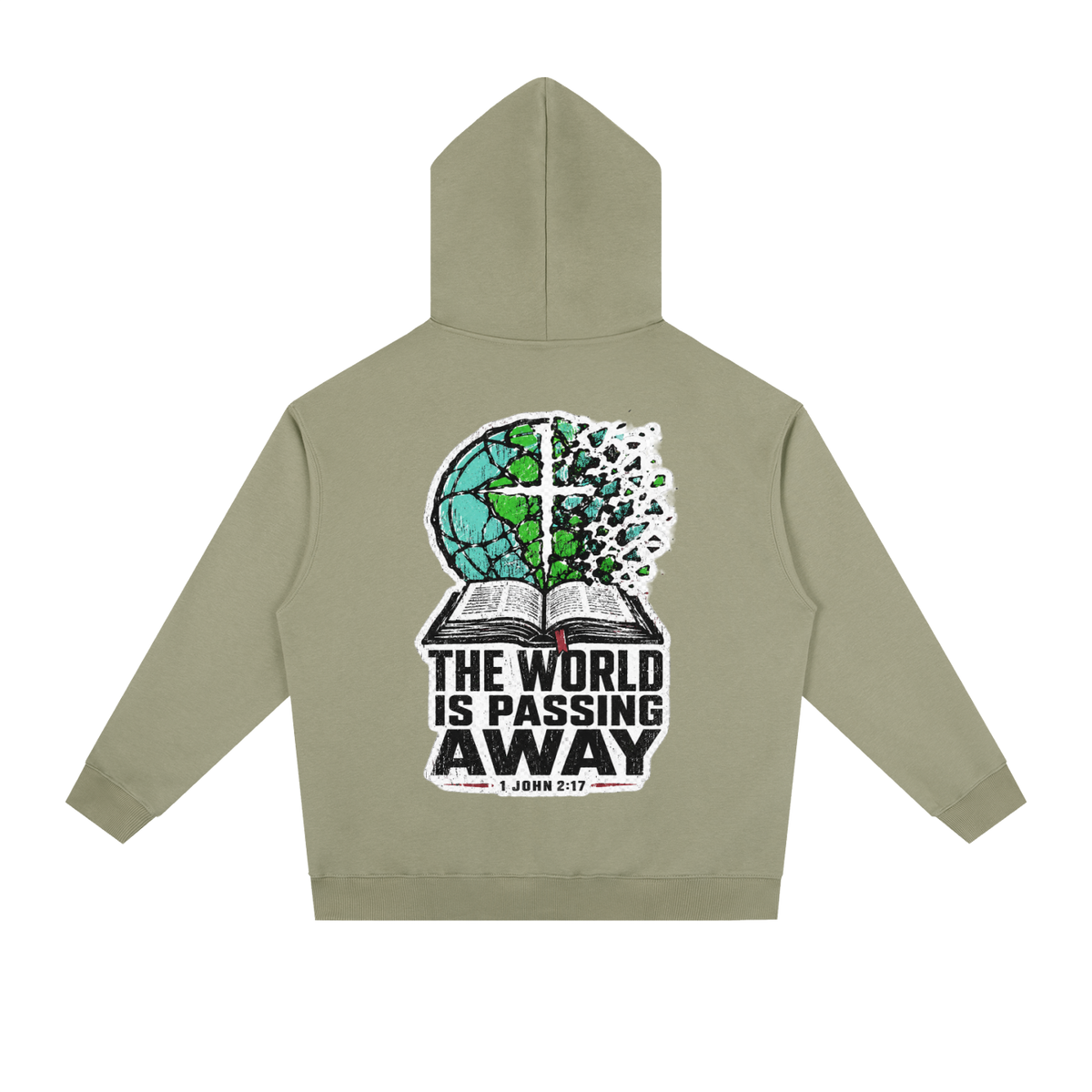The world is passing away Hoodie