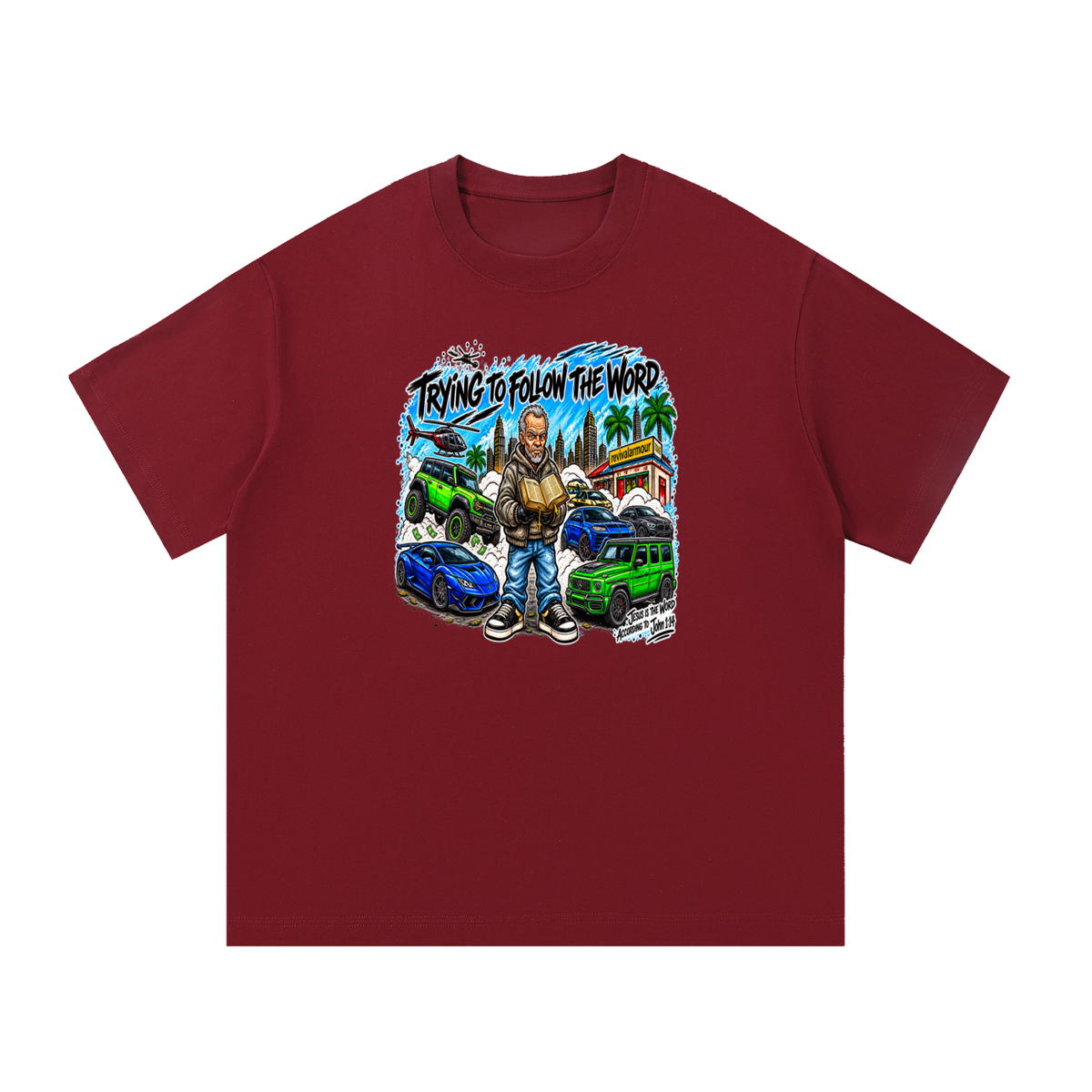 TRYING TO FOLLOW THE WORD T-Shirt