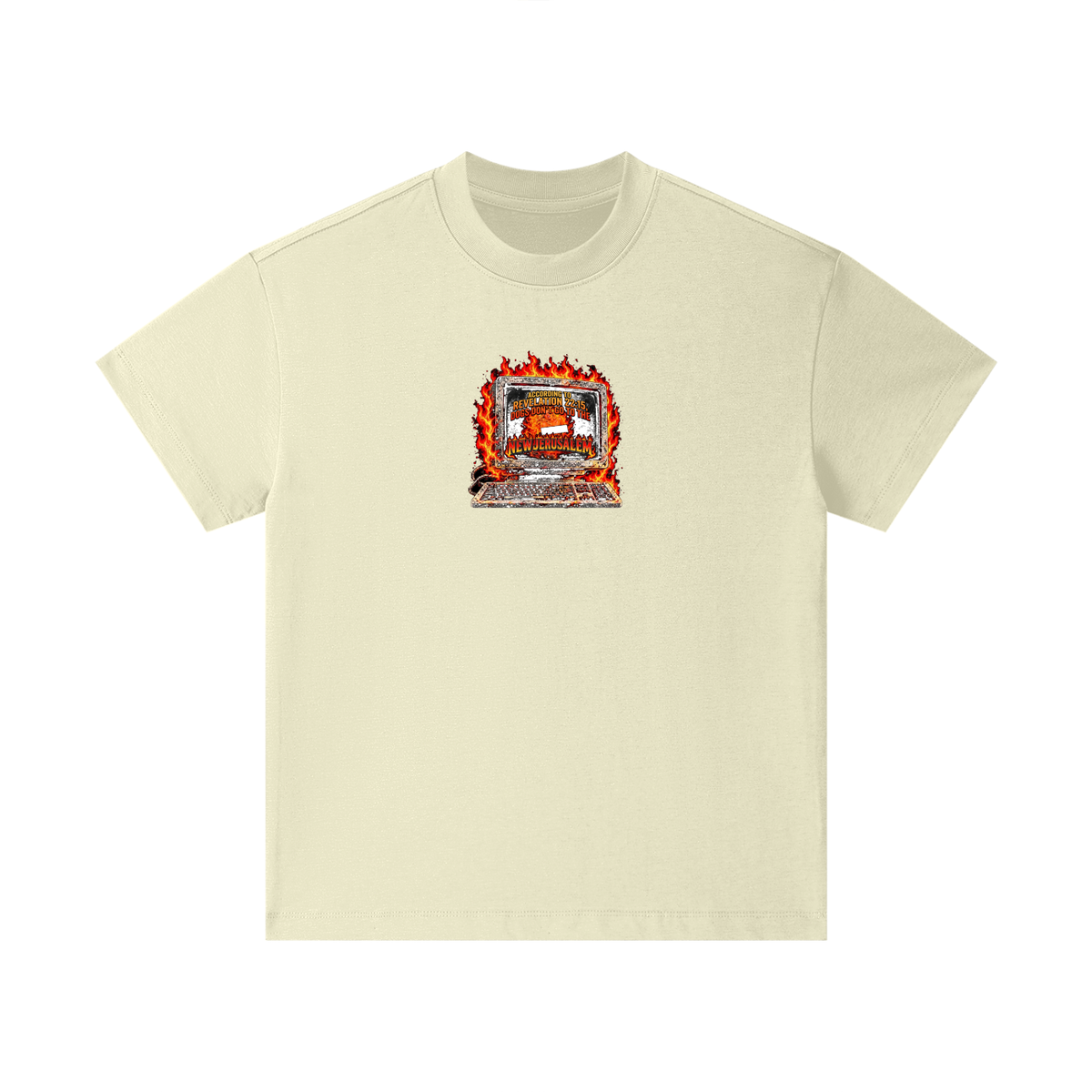 ACCORDING TO REVELATION 22:15, DOGS DON'T GO TO THE NEW JERUSALEM Kids T-Shirt