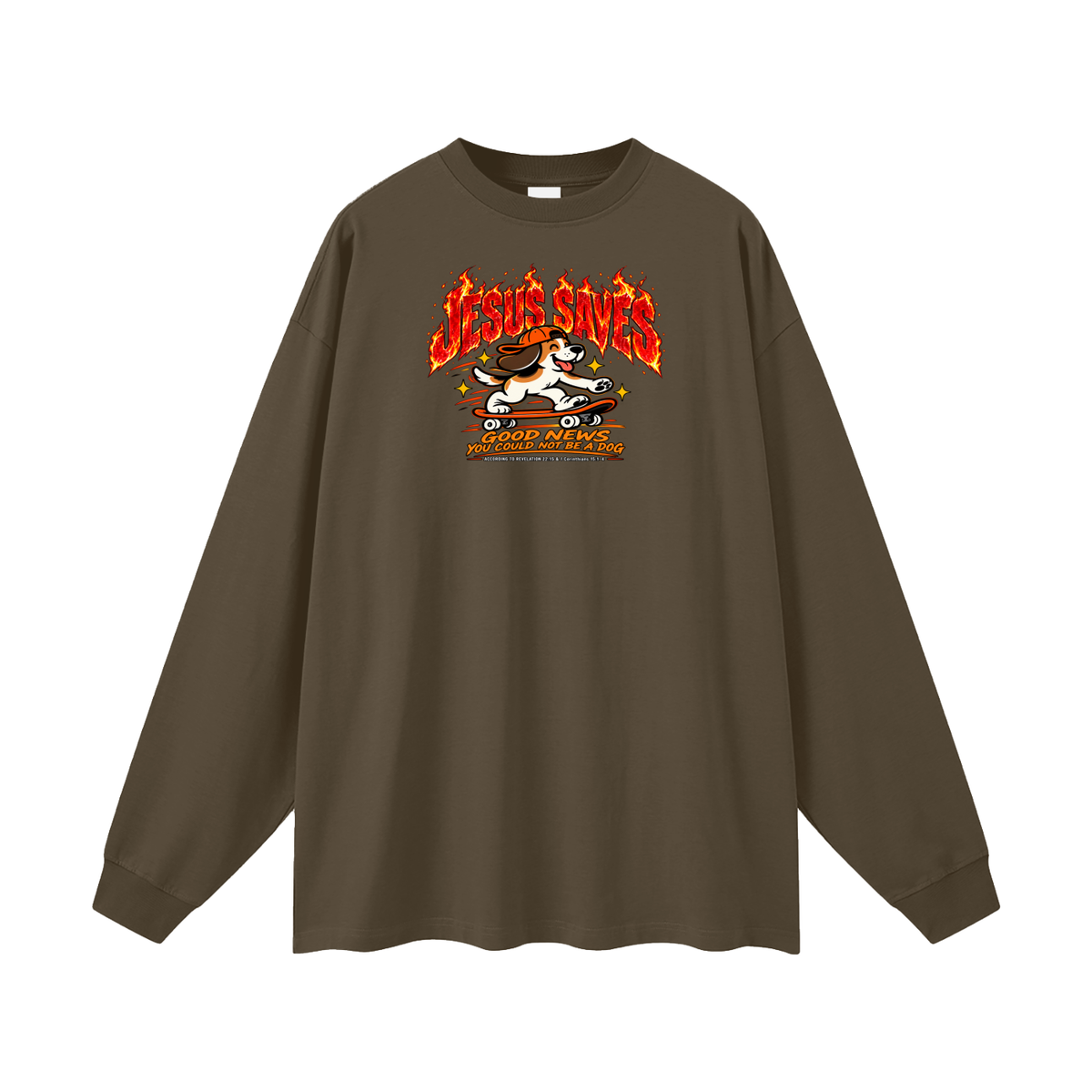 CAST ALL YOUR BURDENS TO JESUS ACCORDING TO Matthew 11:28–30 THO Long Sleeve T-Shirt