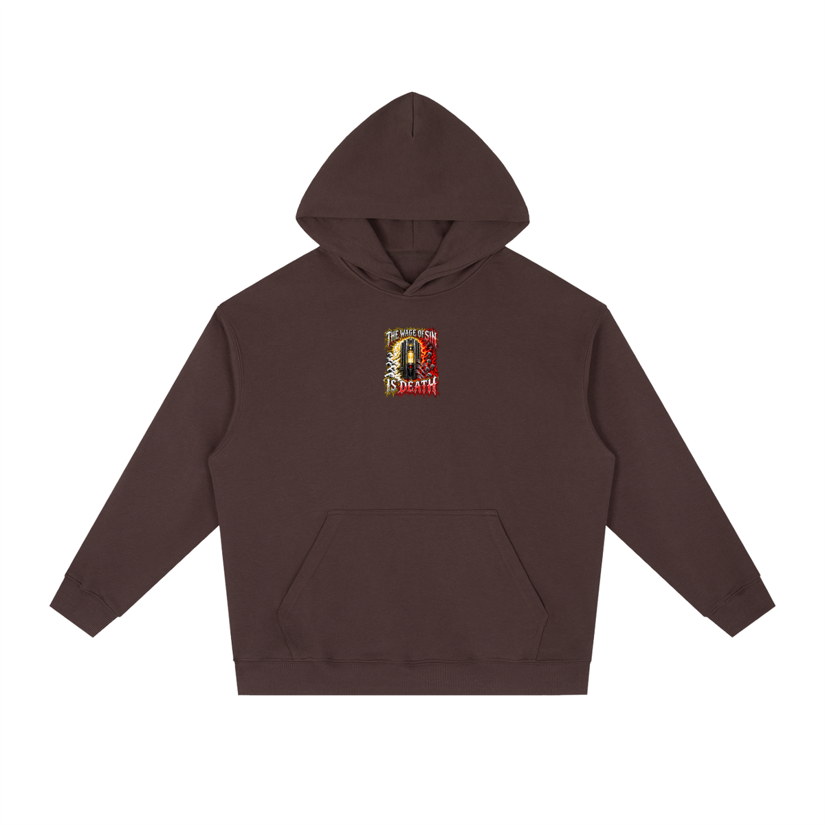 THE WAGE OF SIN IS DEATH WORKOUT YOUR SALVATION WITH FEAR & TREMBLING Hoodie