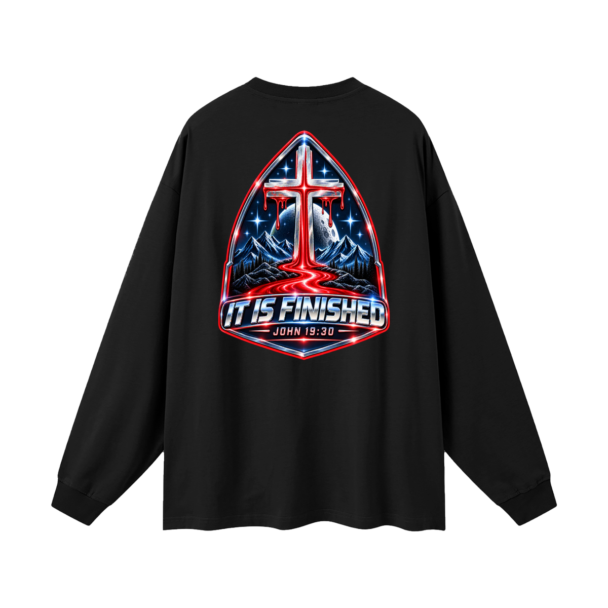REDEMPTION THROUGH THE BLOOD OF JESUS Long Sleeve T-Shirt