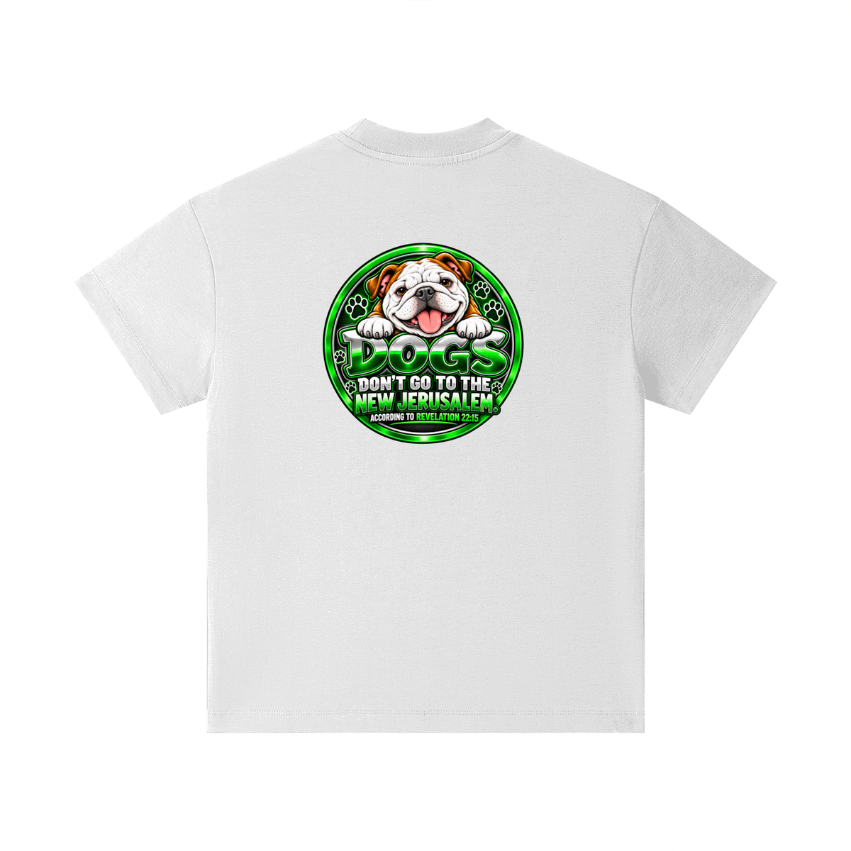 DOZENS OF TESTIMONIES ON YOUTUBE OF JESUS ENCOUNTERING PEOPLE. DOGS DON'T GO TO THE NEW JERUSALEM. ACCORDING TO REVELATION 22:15 Kids T-Shirt