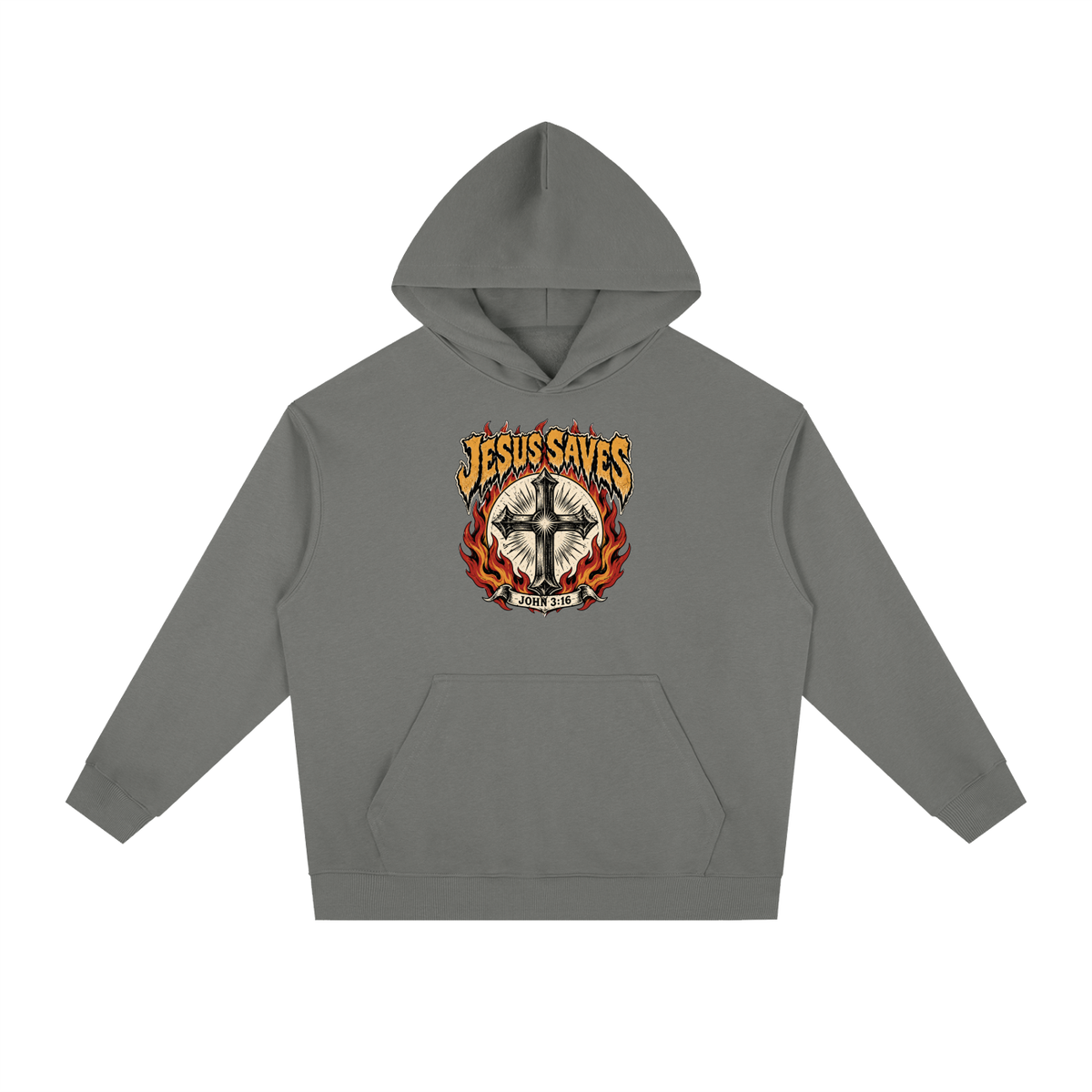 Jesus Saves John 3:16 Hoodie