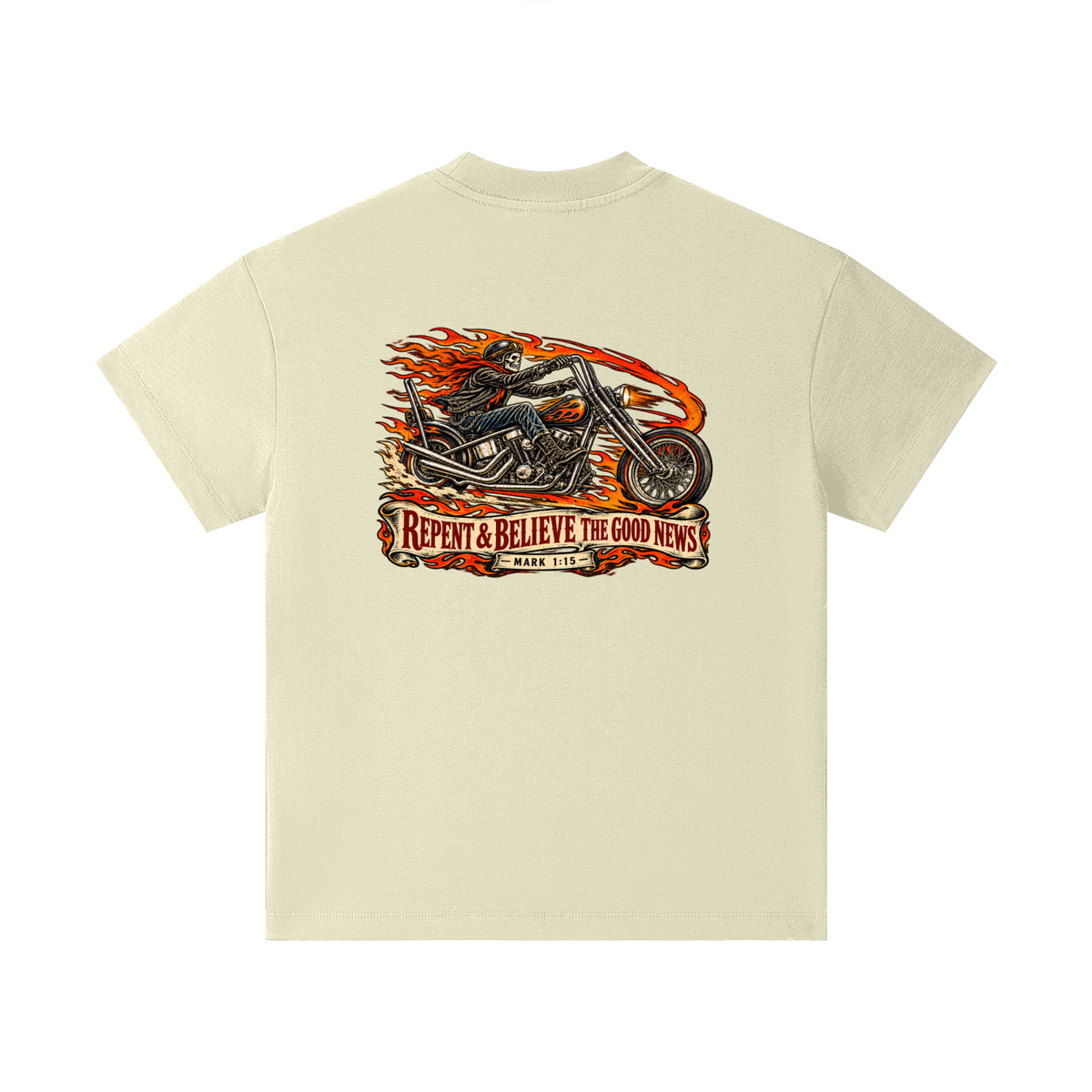 JESUS SAVES REPENT & BELIEVE THE GOOD NEWS - MARK 1:15 - Kids T-Shirt