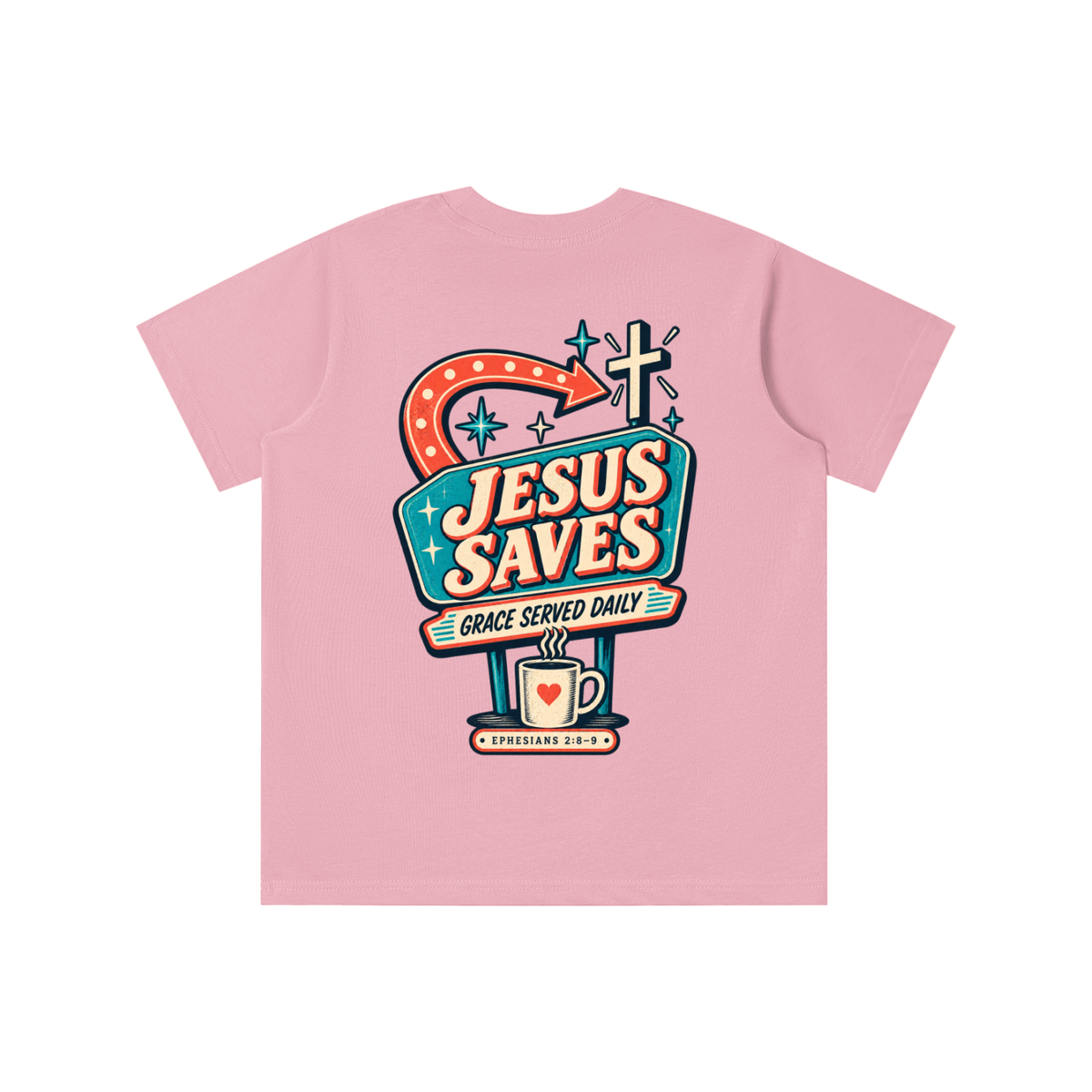 Jesus saves youth T-shirt
