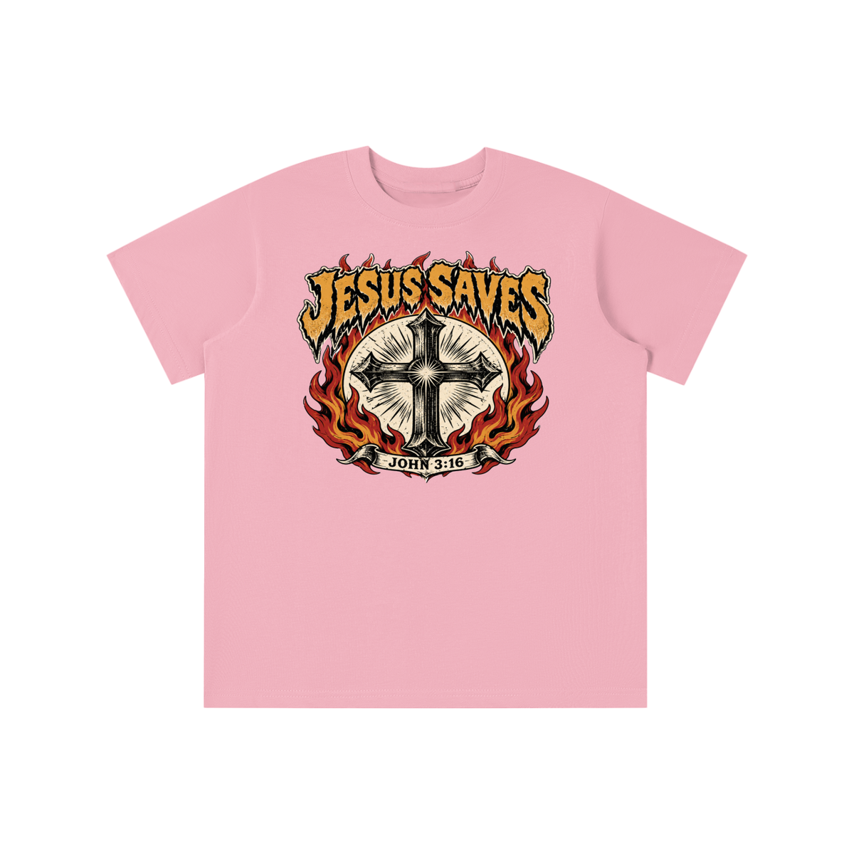 Jesus saves youth T-shirt