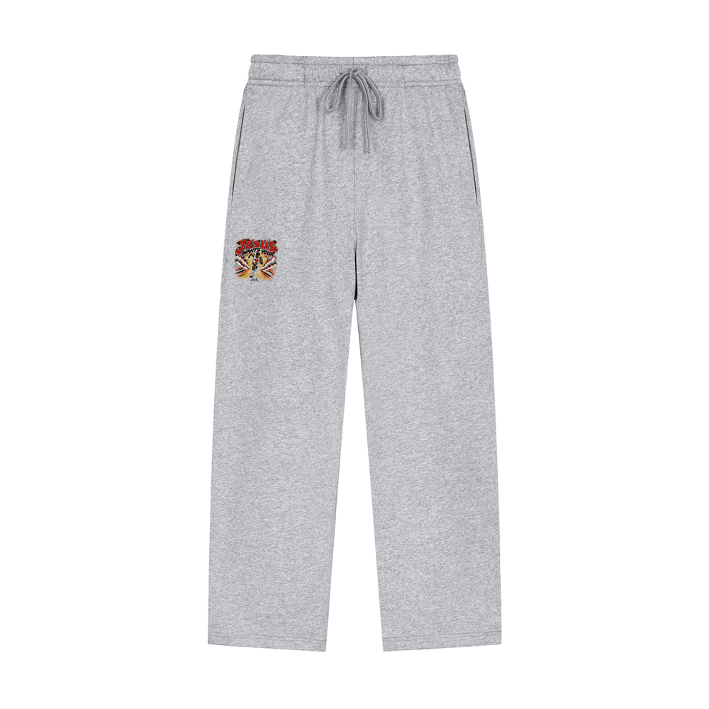 JESUS WANTS YOUR HEART MATTEW 16:25 Sweatpants