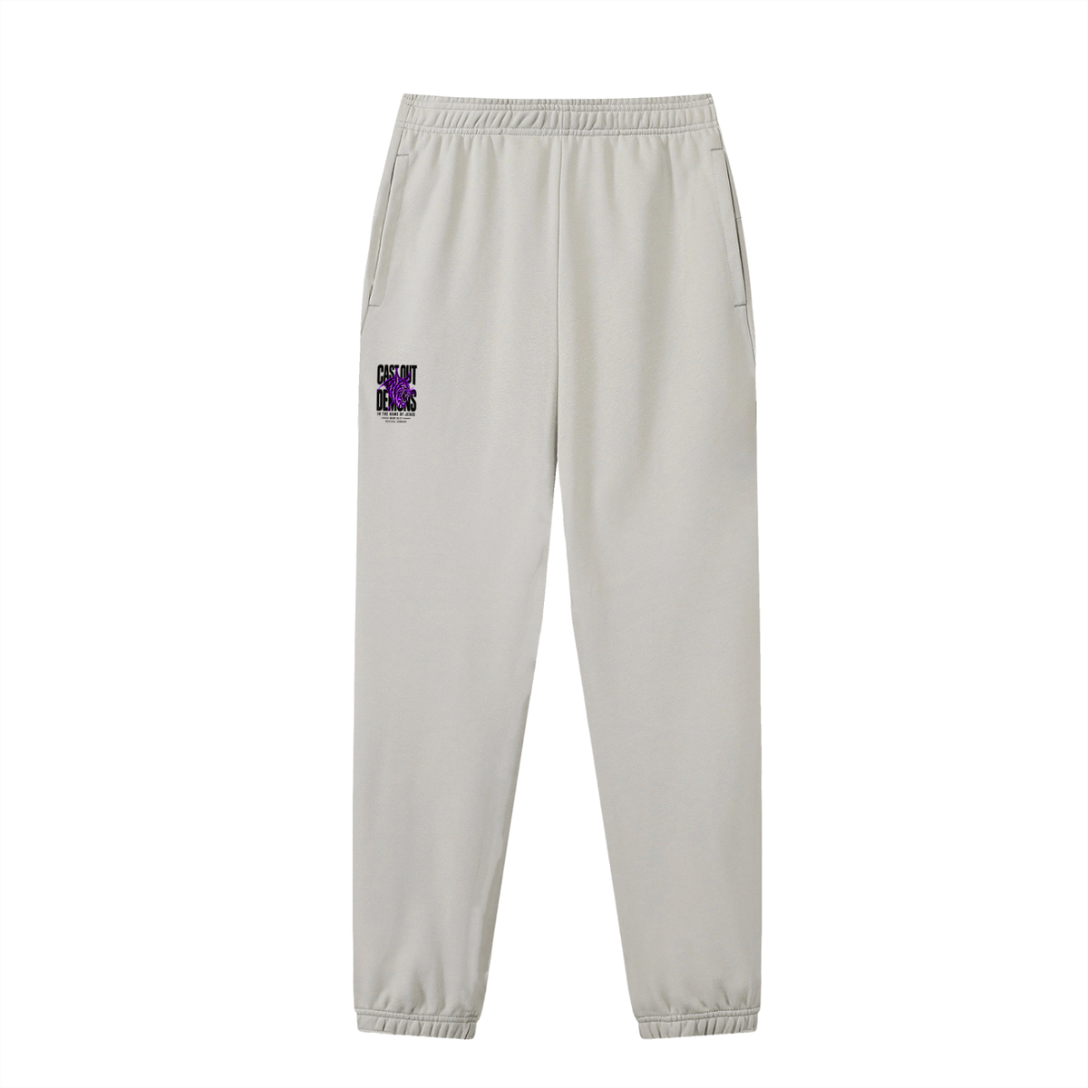 CAST OUT DEMONS IN THE NAME OF JESUS MARK 16:17 REVIVAL ARMOUR Sweatpants