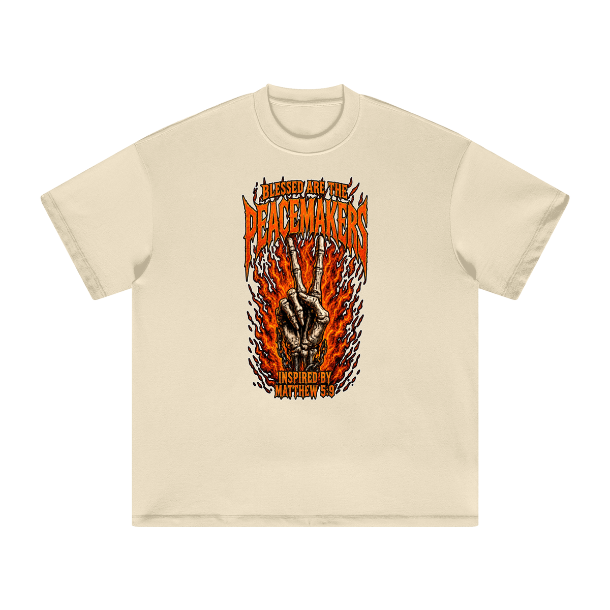 BLESSED ARE THE PEACEMAKERS INSPIRED BY MATTHEW 5:9 T-Shirt