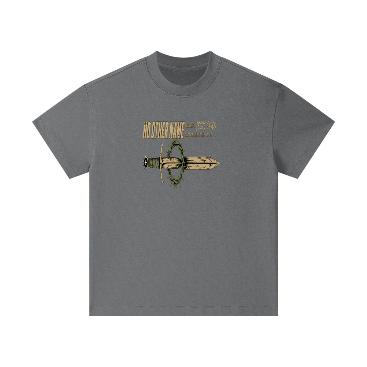 NO OTHER NAME REVIVAL ARMOUR JESUS SAVES SALVATION IS FOUND IN JESUS CHRIST ACTS 4:12 Kids T-Shirt