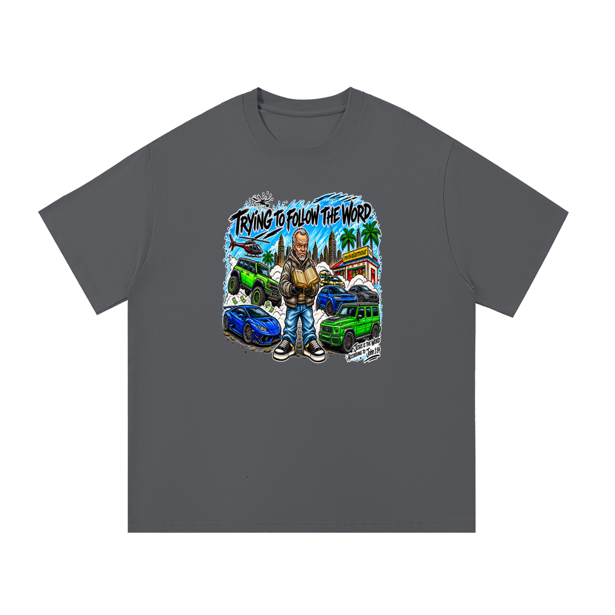 TRYING TO FOLLOW THE WORD T-Shirt