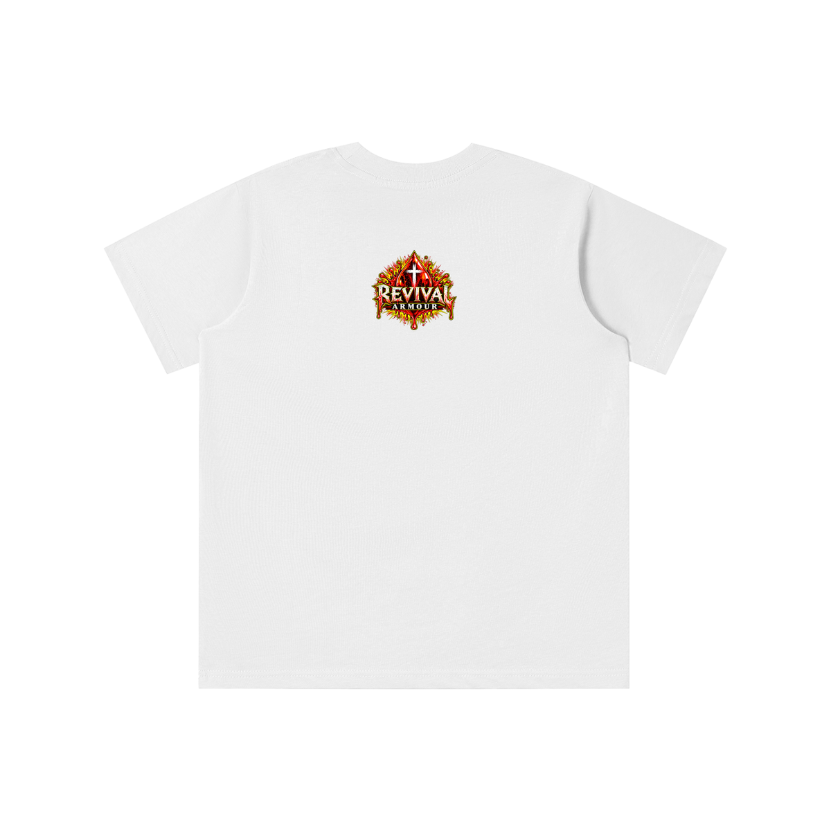 THE WEAPONS OF OUR WARFARE ARE NOT CARNAL BUT MIGHTY THROUGH GOD TO THE PULLING DOWN OF STRONG HOLDS youth T-shirt
