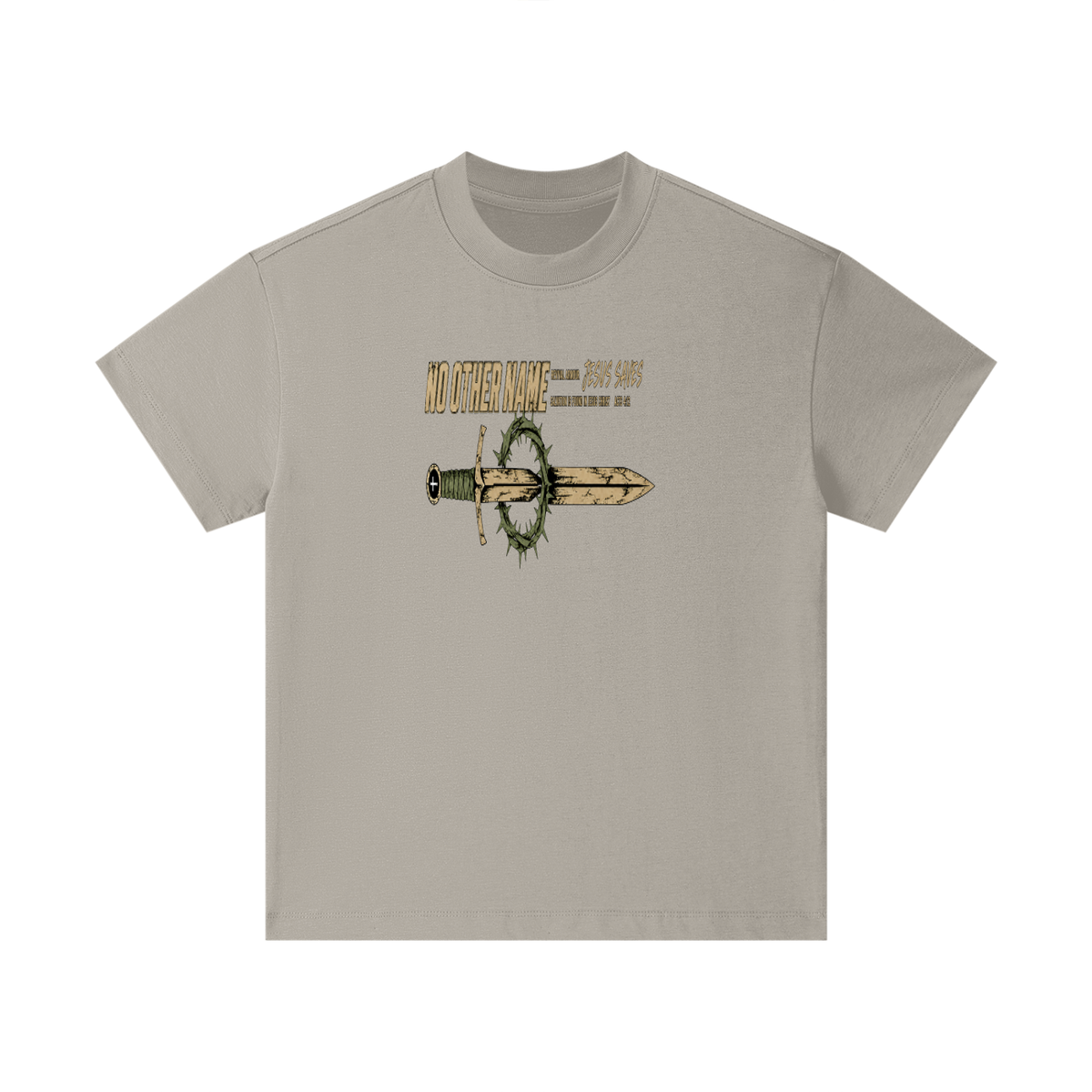 NO OTHER NAME REVIVAL ARMOUR JESUS SAVES SALVATION IS FOUND IN JESUS CHRIST ACTS 4:12 Kids T-Shirt