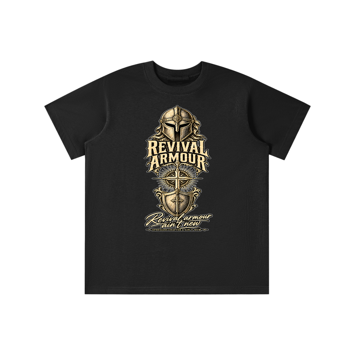 Revival armour ain't new EPHESIANS CHAPTER 6 AIN'T NEW youth T-shirt