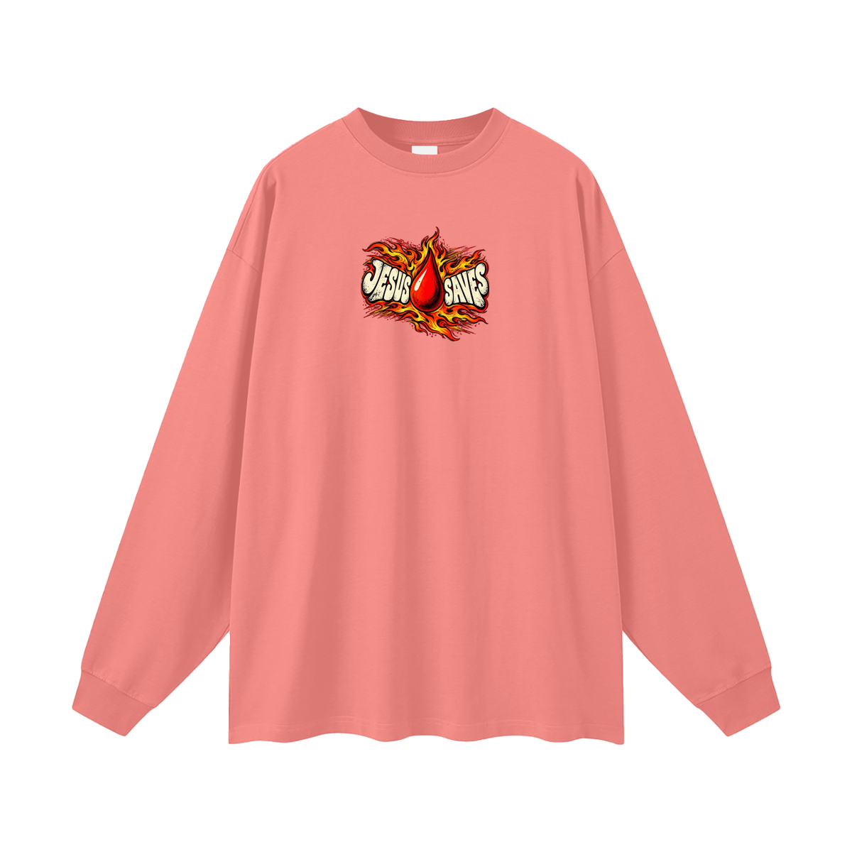 JESUS SAVES Long Sleeve T-Shirt
