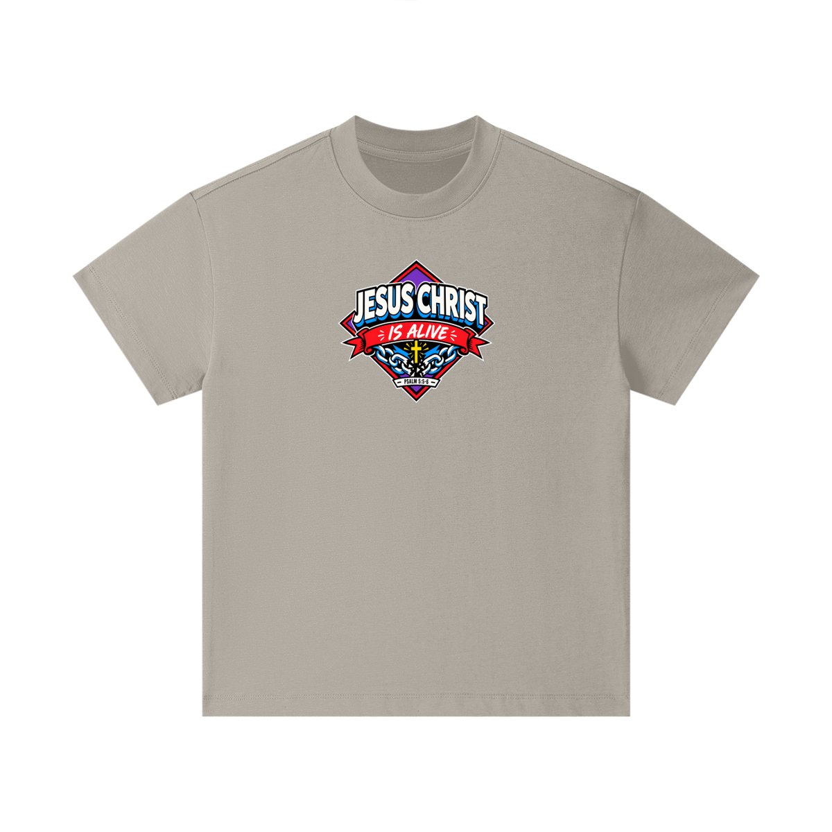 JESUS CHRIST IS ALIVE - PSALM 5:5-6 - Kids T-Shirt