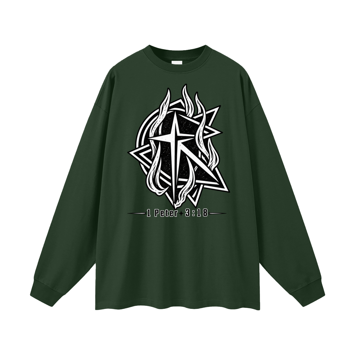 1 Peter 3:18 Long Sleeve T-Shirt