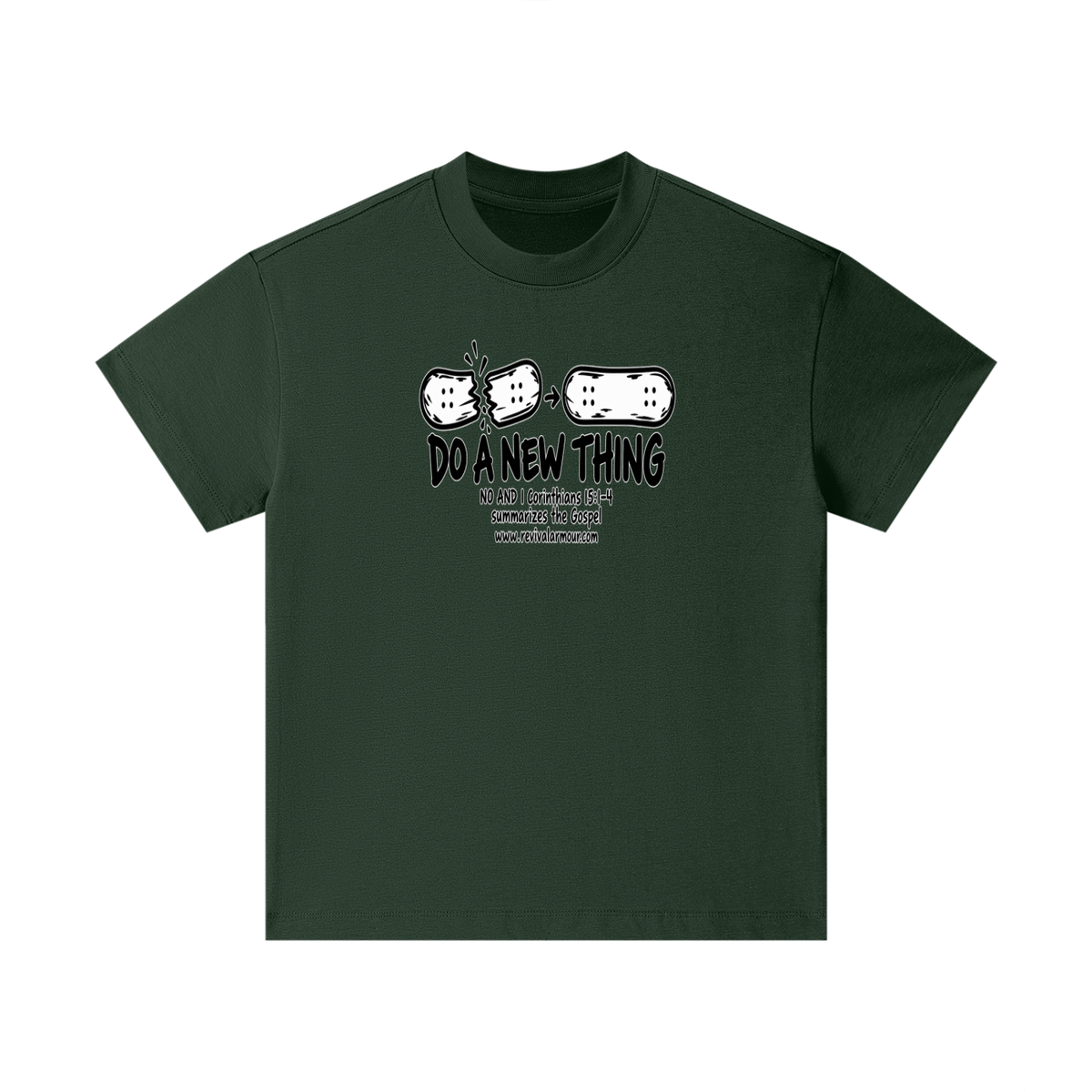 DO A NEW THING NO AND 1 Corinthians 15:1-4 summarizes the Gospel Kids T-Shirt