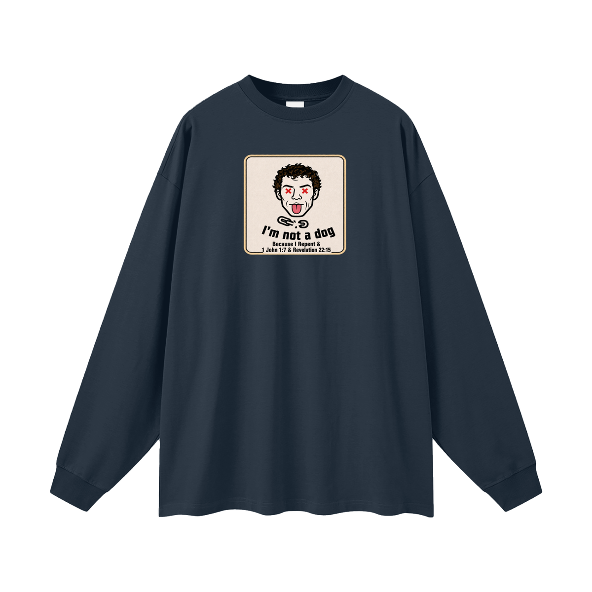 Oversized Unisex Long Sleeve T-Shirt