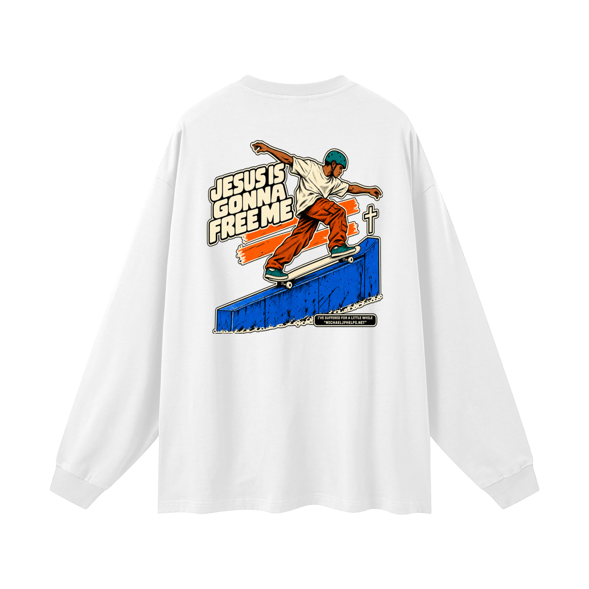 THERE IS NO WATER IN HELL THERE ARE HELL TESTIMONIES ON THE INTERNET www.revivalarmour.com Long Sleeve T-Shirt