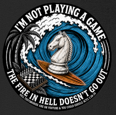 The fire in Hell doesnt go out Kids' T-Shirt