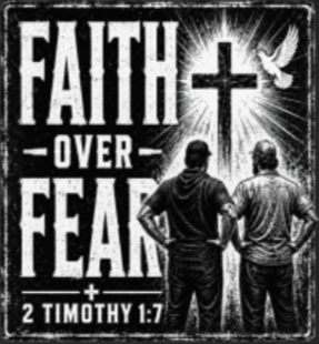 FAITH OVER FEAR + 2 TIMOTHY 1:7 Hoodie
