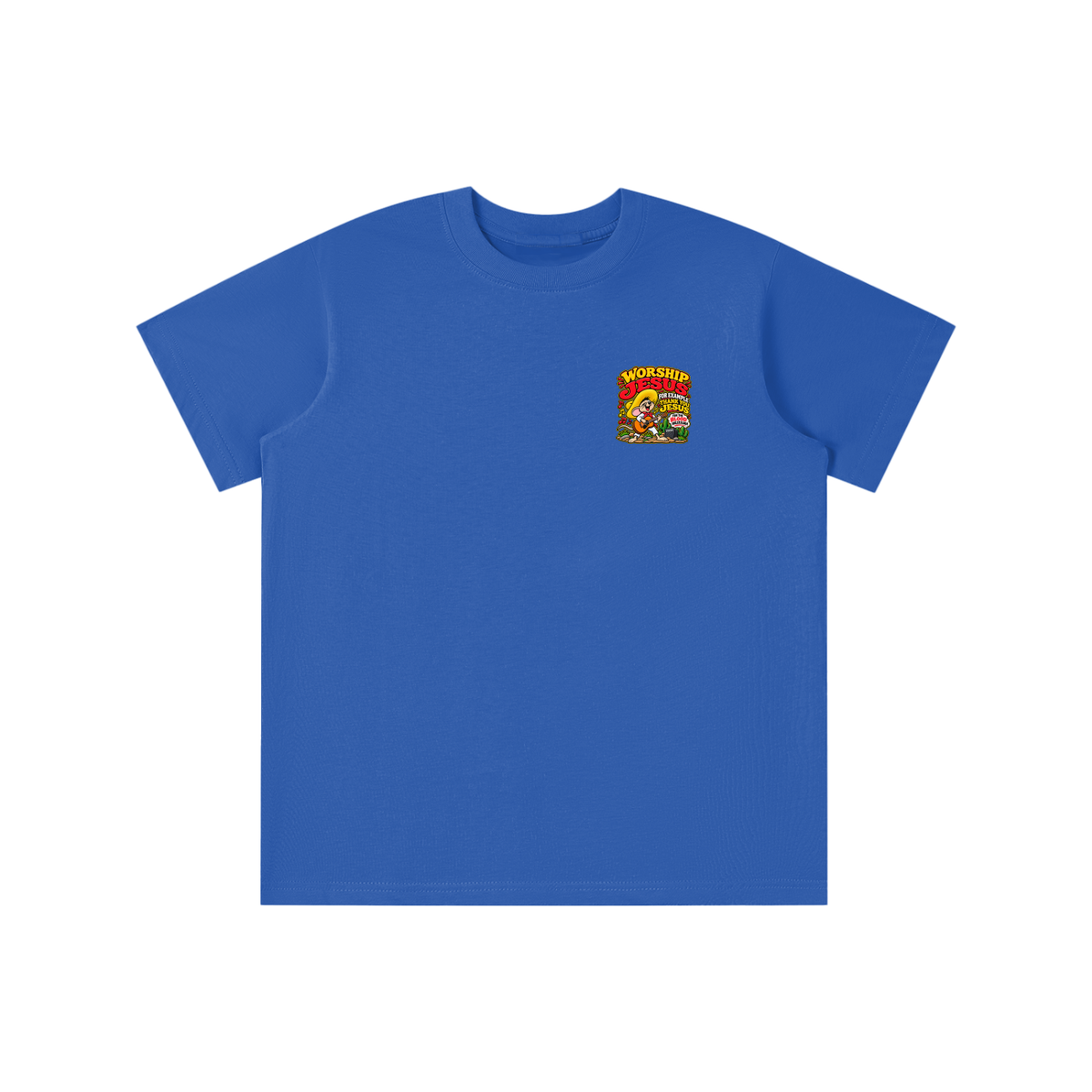 WORSHIP JESUS FOR EXAMPLE THANK YOU JESUS FOR THE BLOOD HALLELUJAH youth T-shirt