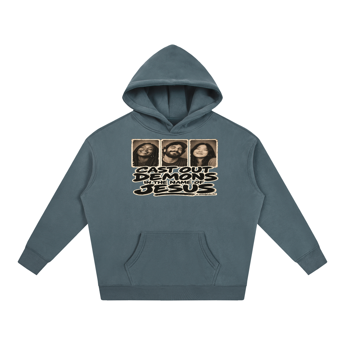 Cast out demons in the name of Jesus on Michaeljphelps.Net Hoodie