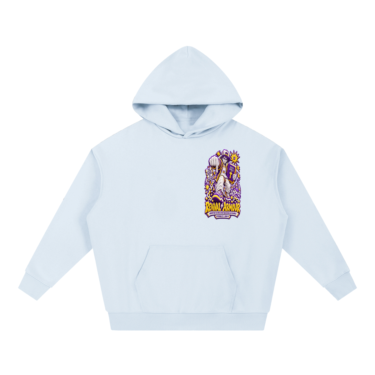 GREATER THAT IS HE WHO IS IN ME THAN WHO IS IN THE WORLD ACCORDING TO 1 JOHN 4:4 Hoodie