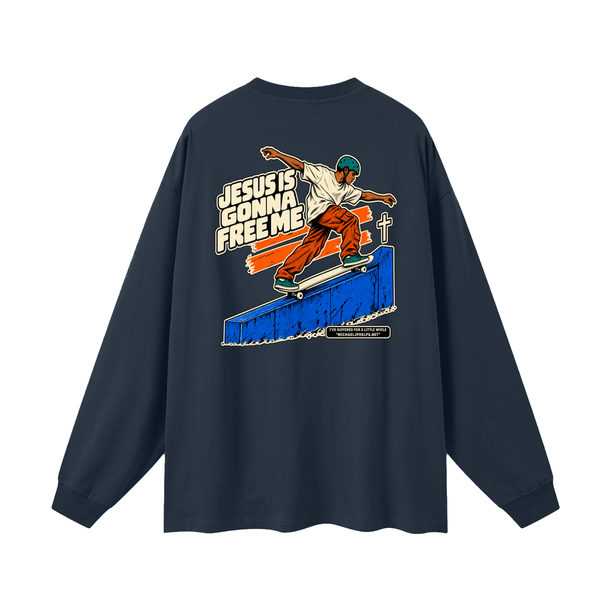 THERE IS NO WATER IN HELL THERE ARE HELL TESTIMONIES ON THE INTERNET www.revivalarmour.com Long Sleeve T-Shirt