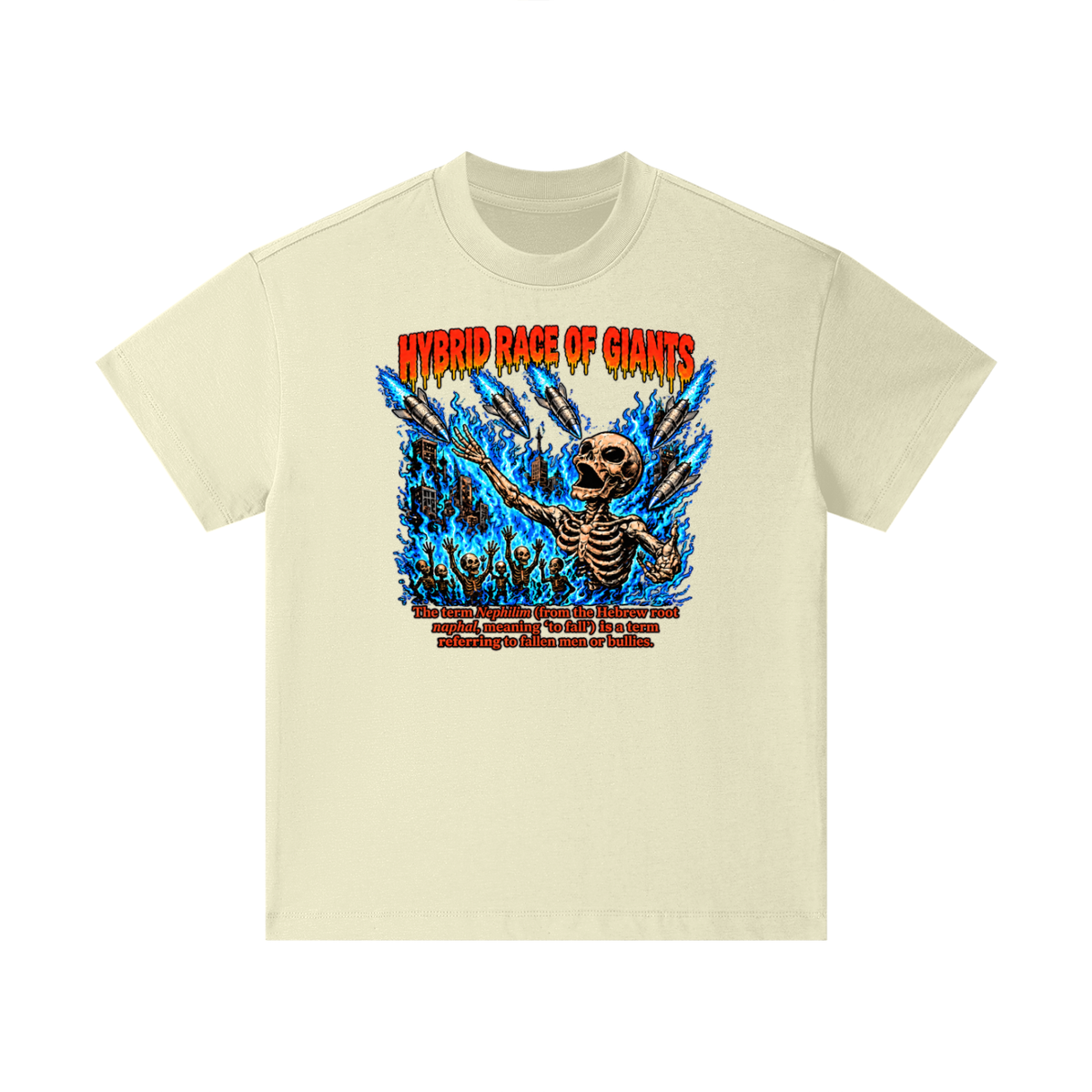 HYBRID RACE OF GIANTS the term nephilim (from the hebrew root naphal, meaning 'to fall') is a term referring to fallen men or bullies. Kids T-Shirt