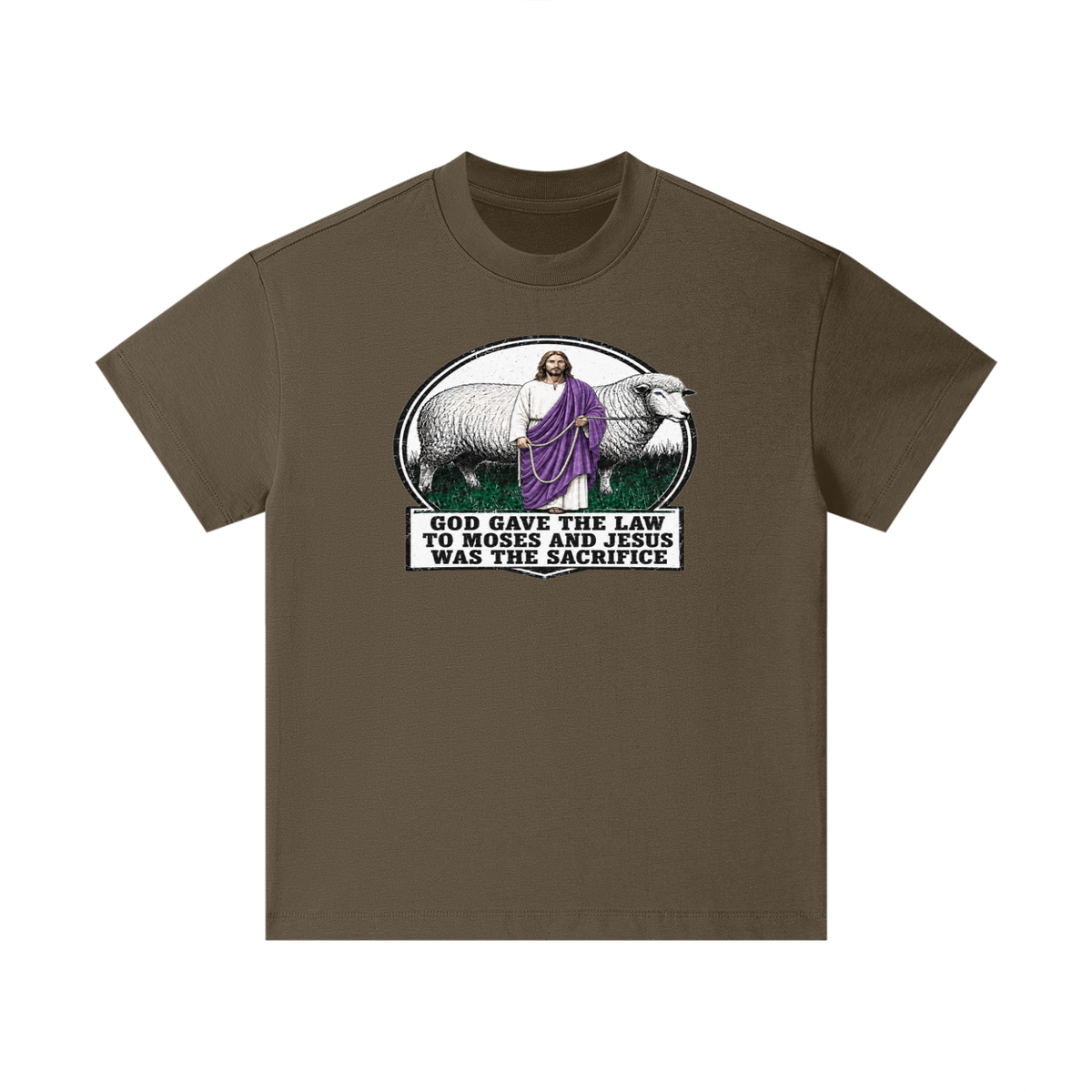 God gave the law to Moses and Jesus was the sacrifice Kids T-Shirt