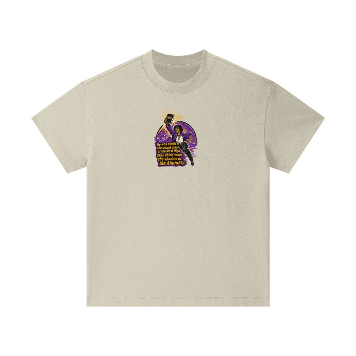 NKJV Psalms 91:1 Kids T-Shirt