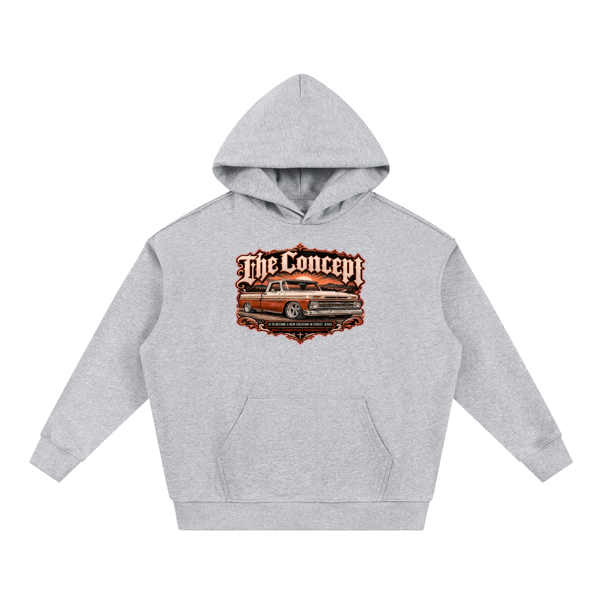 The Concept IS TO BECOME A NEW CREATION IN CHRIST JESUS that's straight from 2 Corinthians 5:17 Hoodie