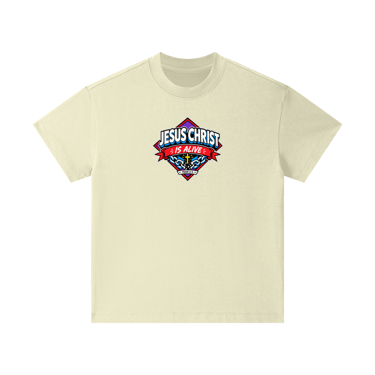 JESUS CHRIST IS ALIVE - PSALM 5:5-6 - Kids T-Shirt