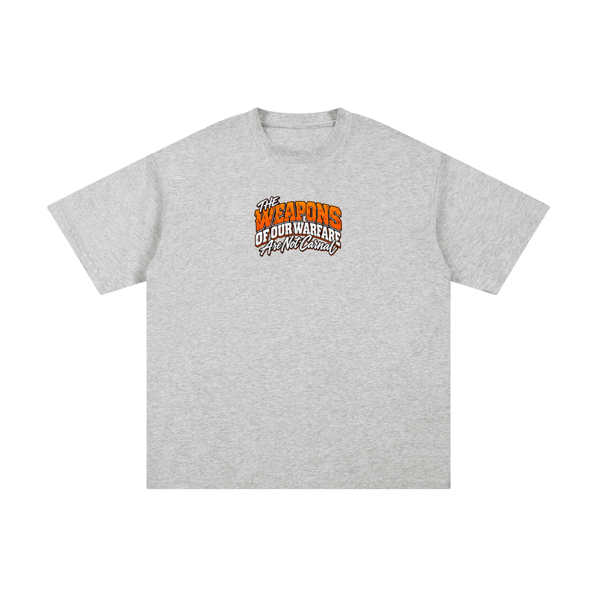 THE WEAPONS OF OUR WARFARE ARE NOT CARNAL HE IS COMMANDING EVIL SPIRITS TO LEAVE IN THE NAME OF JESUS - LUKE 10:19 - T-Shirt