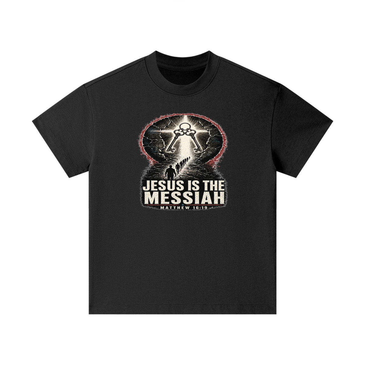 JESUS IS THE MESSIAH + MATTHEW 16:19 Kids T-Shirt