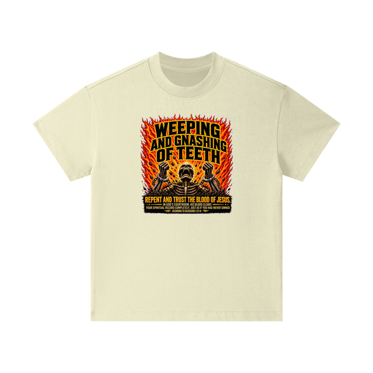 WEEPING AND GNASHING OF TEETH Kids T-Shirt